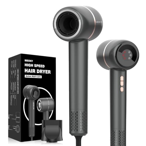 Meoky Secador de Cabelo Profissional 1600W 127V - Tecnologia de
