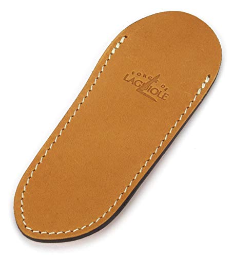 Forge De Laguiole - braunes Etui aus Leder für EIN Taschenmesser 11/12 cm