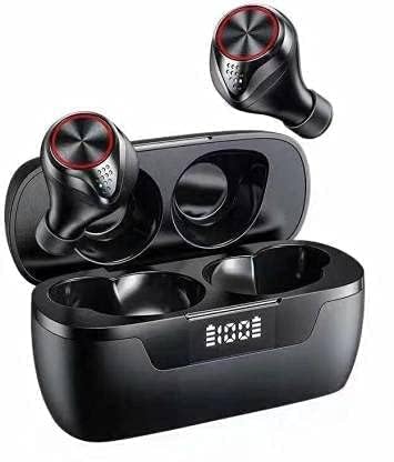 VEKIN S708 Sports Wireless Bluetooth Earbuds with Noise Control Bluetooth with Mic Headset (Black, True Wireless)