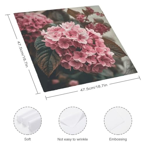 Servilletas de Tela con Flores Pack de 6 miniatura 2