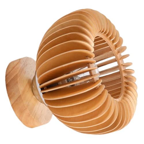 Plafonnier en bois khaki COLLBATH simple et élégant pour éclairage de salon