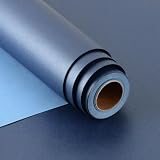 Blau Geschenkpapier, 43 cm x 10 m Blau Geschenkpapier für Weihnachten Geburtstag Babyparty Hochzeit Jubiläen