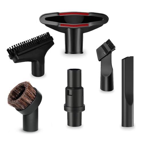 Image of Vacuum Attachment Kit for Shark Navigator NV351 NV352 NV356E NV357 NV360 and Rotator NV501 NV502 NV503 NV505 Upright Cleaner Series, 1 1 /4 inch Accessories Set Brush Tool