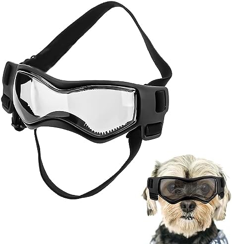 Hundebrille Mit UV Schutz - Sonnenbrille Für Kleine Hunde, Winddicht