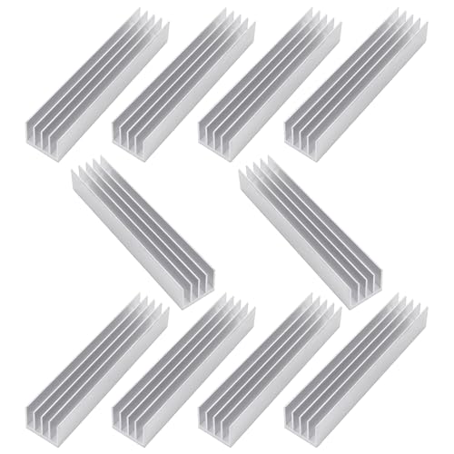 Dissipateur thermique contre la surchauffe des LED et CPU radiateur alu 100x20x16mm x10