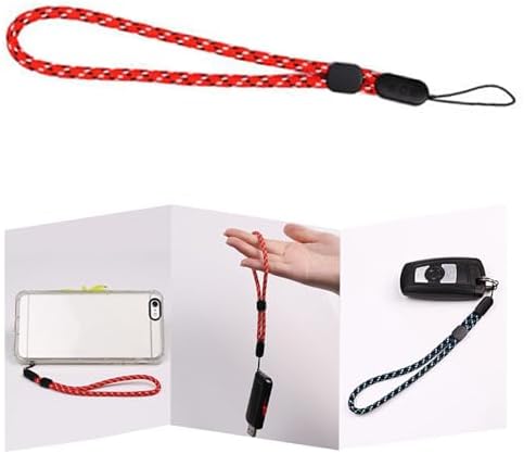 hogtnd Multifunction Nylon Wristlet Straps Wrist Lanyard Strap Wrist Rope for Phone Flashlight Adjustable Cellphone Strap Charm