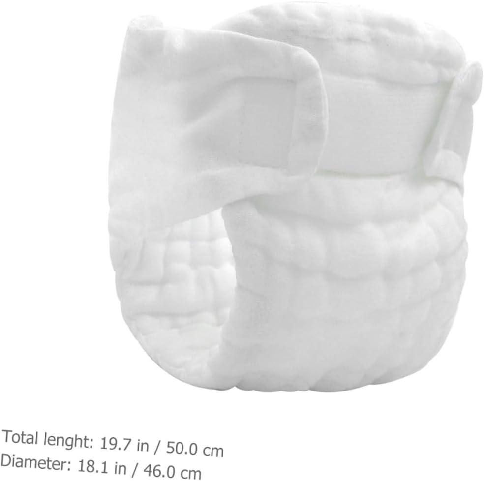 5Pcs Washable Cloth Diapers for Newborns Reusable Breathable Leak Resistant Design for Keep Clean and Dry