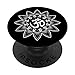 Signe Om Bouddha Yoga Mandala Méditation Bouddhisme Namaste PopSockets PopGrip Interchangeable