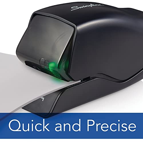Agrafeuse électrique Swingline 502e pour bureau noir sans bourrage - 4