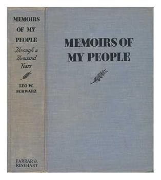 Hardcover Memoirs of My People through a Thousand Years Book