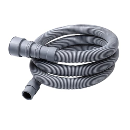 Mikinona Tubo Prolunga Scarico Lavatrice Metri Flessibile e Resistente Compatibile con Vari Modelli per Cucina Bagno Lavanderia Drenaggio Efficiente Pieghe