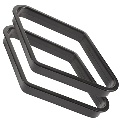 Mikikit 2pcs Billiard Swing Stand Holder Billiards Storage Multifunctional Nine for Tables Pool Table Accessories Snooker Accessory Table Pool Ball Rack Billiard Ball Plastic