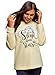 Produktbild oodji Ultra Damen Lounge-Pullover aus Fleece mit Stickerei, Gelb, DE 36 / EU 38 / S