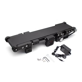 Smart Mini Conveyor Belt Speed Adjustable Forward and Reverse Mini Production Line Auto Frictional Force Experiment Device