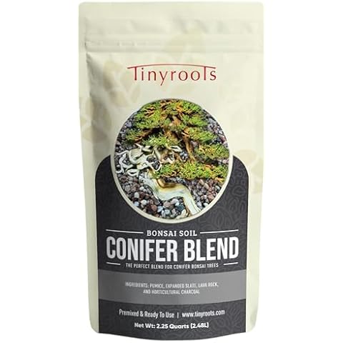 Bonsai Soil Blend for Conifers by Tinyroots Cover