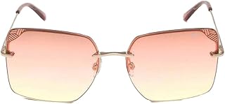 IDEE_Square_Metal_Women_UV Protected_Half Rim_SUNGLASS