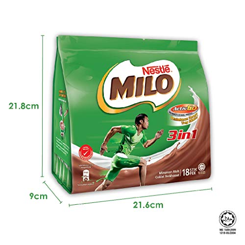 Nestle Milo 3in1 Chocolate Malt Mixed Beverage Powder - 693g (21x33g)