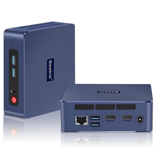 Image of Beelink SER3 Mini PC,AMD Ryzen 3 3200U(2C /4T,up to 3.5GHz),Mini Computer 16GB DDR4 RAM 500GB SSD,Support 4K Dual Display /HDMI*2 /Wifi5 /BT5.0 /USB3.2,Win 11 Pro