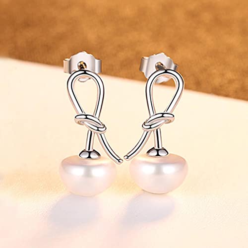 Boucles d'oreilles nœud papillon en argent 925, le cadeau idéal pour femme et jeune fille