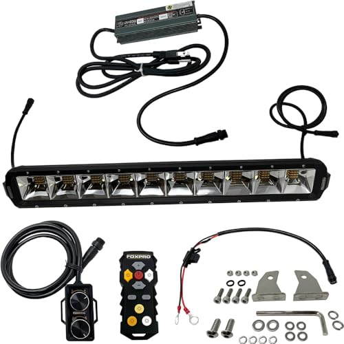 FOXPRO Mudcutter Bowfishing Lights 1 Boat LED Light Remote Operated with Adjustable Color and Brightness
