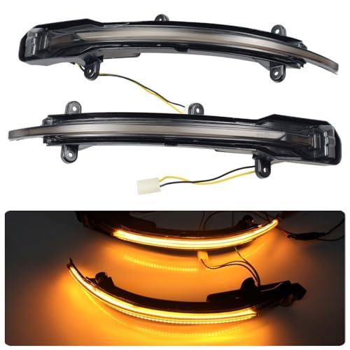 Clignotant dynamique LED à défilement fluide pour rétroviseur Q5