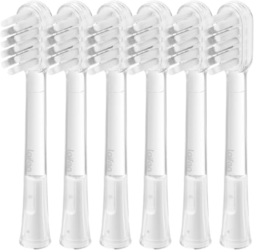 Têtes de brosse à dents Laifen transparentes contre les gencives sensibles