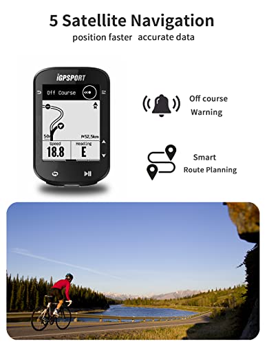 Igpsport Bsc200 Bicycle/Bike Computer, Slim Bike Gps With Real-Time Route Navigation #TOP1