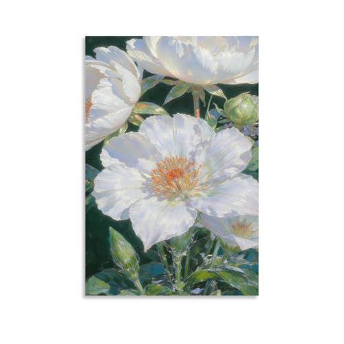 Realistic Floral Art Painting Three-Dimensional Detail Presentation Natural Light And