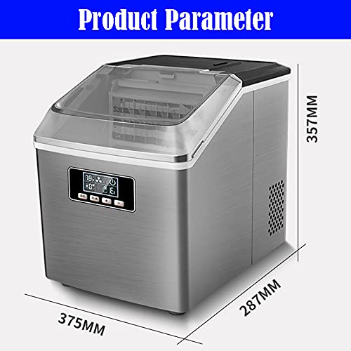 MHGD Eismaschine für die Selbstreinigung der Arbeitsplatte, Eiswürfelbereiter, tragbare selbstreinigende, geräuscharme… – Bild 7