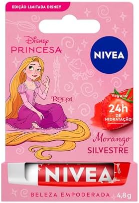 NIVEA Hidratante Labial Morango Silvestre Ed. Limitada Rapunzel D...