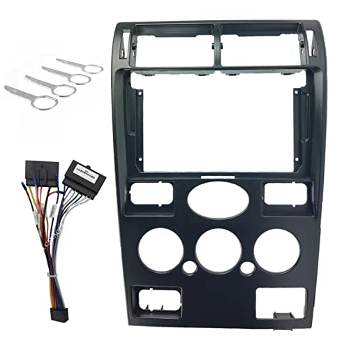 Sound-way - Kit Montage Cadre de Radio Adaptateur autoradio 2 DIN Compatible avec Fiat Fiorno Qubo, Citroen Nemo, Peugeot Bipper