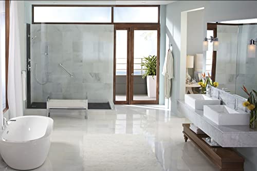 Moen Yg0418Ch Align Safety 18-Inch Stainless Steel Modern Bathroom Grab Bar, Chrome #TOP4