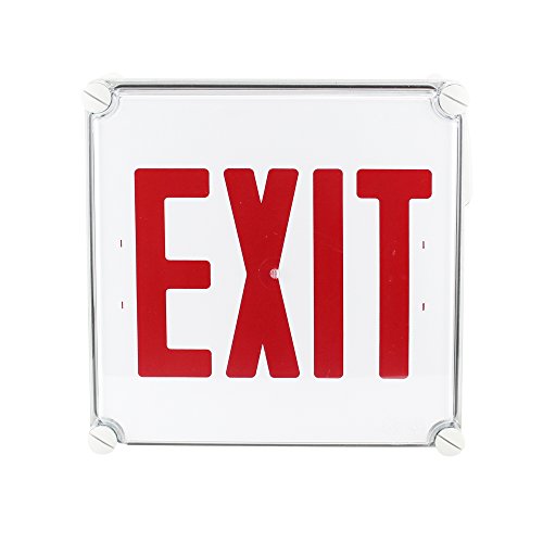 Dual Lite N4Xer1-Ep Nema 4X Series Exit Sign Emergency Light 120V White #TOP21