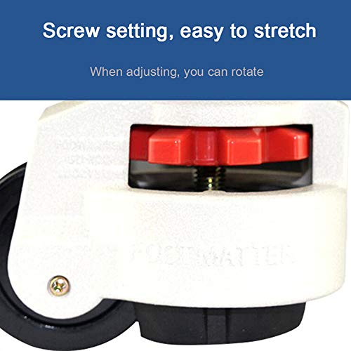 Roulettes rétractables pour stabiliser un établi vibrant instable - 5