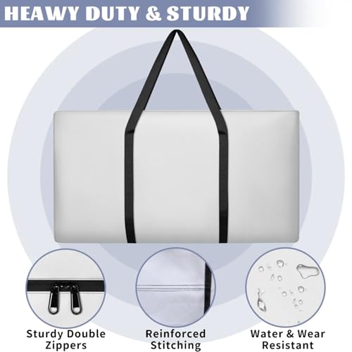 Cartoon Cat Extra Large Moving Bags Heavy Duty Storage Bags Graffiti Cat Cloth Wrap Around Handles Double Zipper Reusable Convenient Foldable Storage Tote for Travel Camping Space Save3