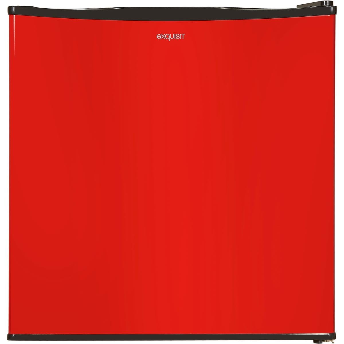 Exquisit Mini Gefrierschrank GB40-150E rot | Kompakt | Nutzinhalt: 31 L | Temperaturregelung