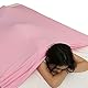 Sensory Kompressions bettwäsche, Special Supplies Sensory Bettlaken, Atmungsaktiv, dehnbar - Kühle, Bequeme Schlafunterlage (Twin Size) (Rosa)