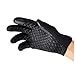 WESIEVYA Winter Touch Screen Gloves for Men Women Fleece Lined Full Finger Windproof Mittens Cold Weather Fashion Gloves for Cycling Skiing and Outdoor Activities Black Large