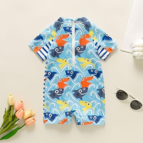 Image of Baby Bucket Boys Swimming Costume One Piece Swimsuit