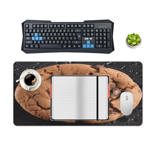 Chocolate Cookie Desk Pad con Base de Goma Grande miniatura 4