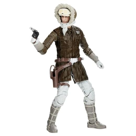 Star Wars The Black Series Archive Han Solo (Hoth) leksak 15 cm Star Wars: Rymdimperiet slår tillbaka actionfigur
