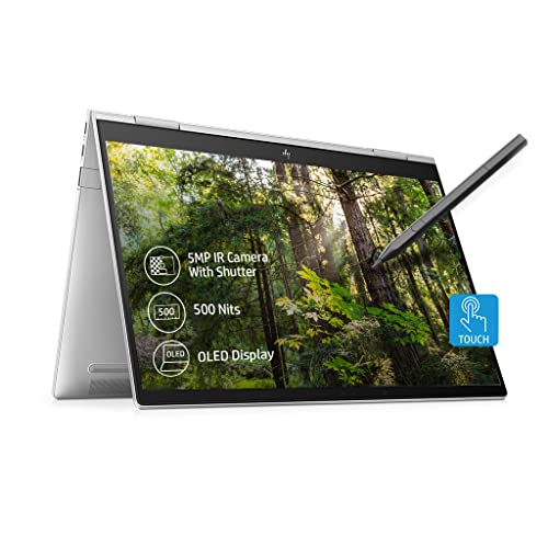 Image of HP Envy x360 12th Gen Intel Core i7-13.3 inch(33.8 cm) OLED Multi-Touch Gorilla Glass 2-in-1 Laptop(16GB RAM /512GB SSD /400 nits /Win 11 /Intel Iris Xe Graphics /Alexa /B&O /Zenvo Pen /MSO /1.32Kg)13 bf0059TU