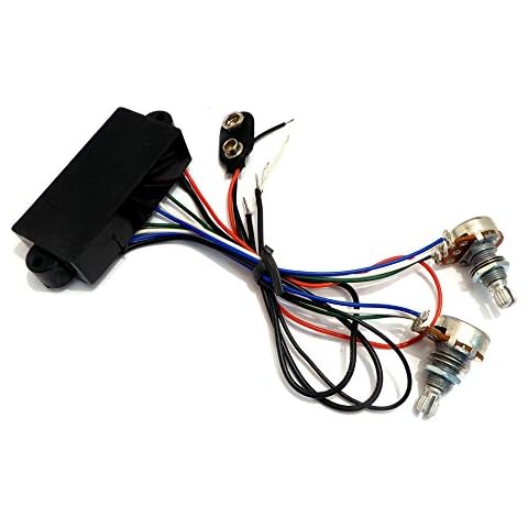 Artec MT2 multi purpose 2 band EQ on board Circuit for Guitar Piezo pickup Cover