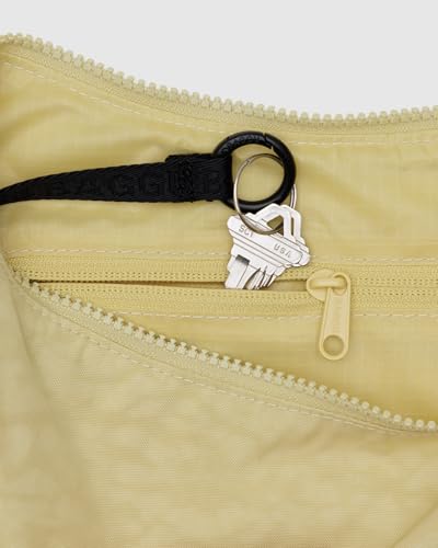 BAGGU Medium Nylon Crescent Bag - Butter3