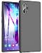 TOZO for Samsung Galaxy Note 10 Plus Case (2019) Liquid Silicone Gel Rubber Shockproof Shell Ultra-Thin [Slim Fit] Soft 4 Side Full Protection Cover for Samsung Galaxy Note 10+5G[Gray]