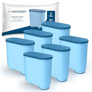 Wessper Waterfilter compatibel met Philips AquaClean CA6903/10 CA6903/22 CA6903 kalkfilter, Aqua Clean filterpatroon voor Saeco en Philips volautomatische espressomachines