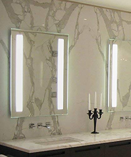 Exp Led Lighted Mirror - Beautiful Bathroom Mirror With Lights - Backlit Wall Mounted Mirror (20X28 In) #TOP2