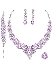 white gold plated-violet