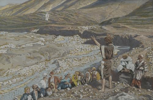 Jésus de loin par Jacques affiche sur toile pour transformer un mur vide