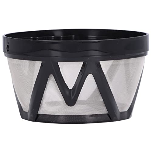 Cesta de malha de filtro de café, reutilizável de alta densidade única cesta de malha de filtro de café preta alta precisão econômica para cervejeiros K-DUO